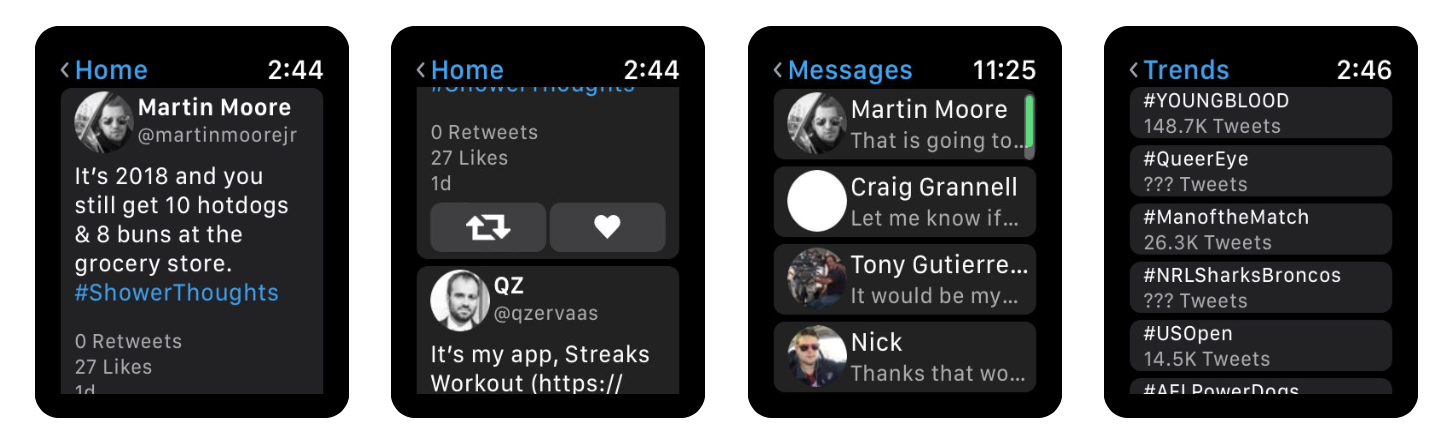 Chirp for Twitter for Apple Watch